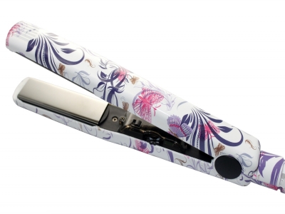 UV802 Ceramic Tourmaline 1” Flat Iron Nano Titanium Straightener